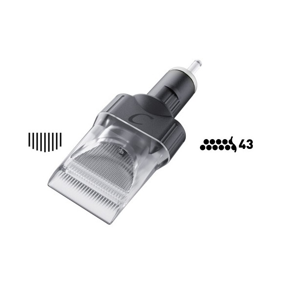 43 Soft Magnum 0,40 mm - Cartucce Aghi Tattoo Cheyenne Safety - 10 pz