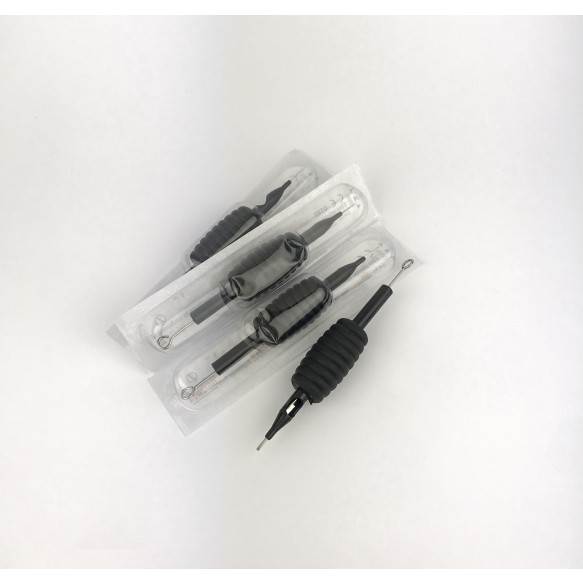07 RL (Round Liner) - Grip Monouso + Ago Tradizionale Tattoo - 20 pz