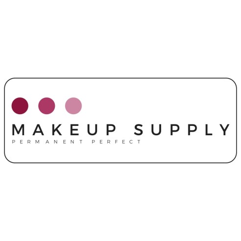 Adesivo Logo MakeUp Supply - 11x4 cm