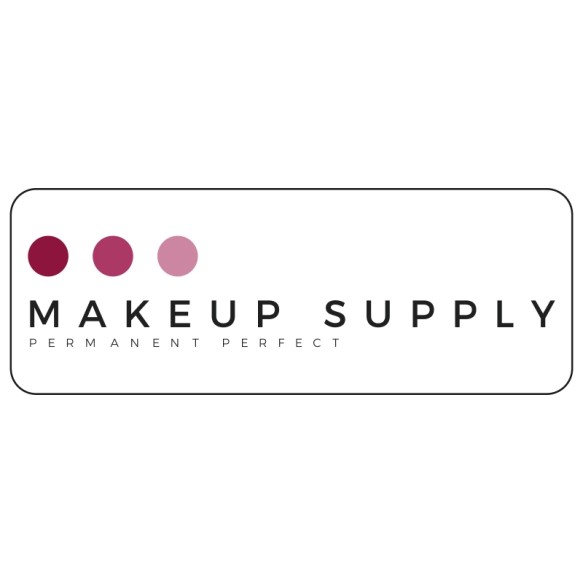 Adesivo Logo MakeUp Supply - 11x4 cm