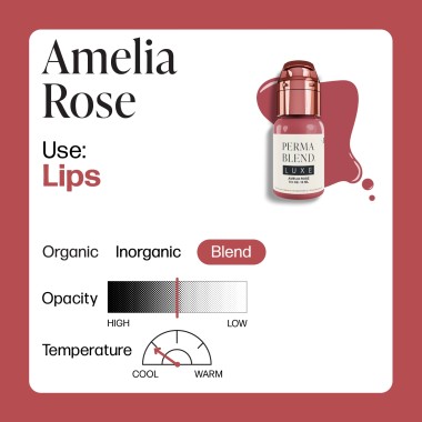 AMELIA ROSE - Perma Blend Luxe - 15ml - Pigmento PMU REACH 2