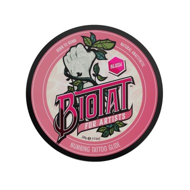 BIOTAT Natural Numbing Tattoo Glide - Blush - 100g 2