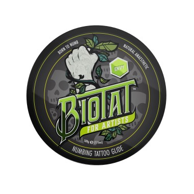 BIOTAT Natural Numbing Tattoo Glide - Envy - 100g 2