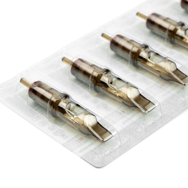 Blister 5 pz - Cartucce Aghi Tattoo Kwadron - Misura Selezionabile 2