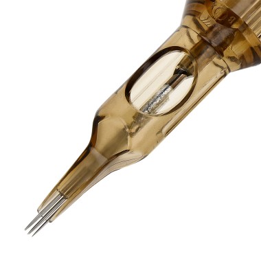 05 SEM (Soft Edge Magnum) 0,35 mm Long Taper - Cartucce Aghi Tattoo Kwadron - 20 pz 2