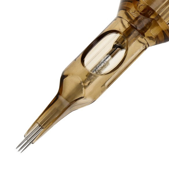 05 SEM (Soft Edge Magnum) 0,35 mm Long Taper - Cartucce Aghi Tattoo Kwadron - 20 pz