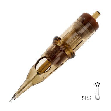 05 RS (Round Shader) Long Taper - Cartucce Aghi Tattoo Kwadron - 20 pz