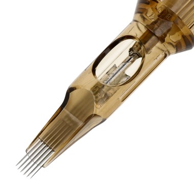 11 SEM (Soft Edge Magnum) Long Taper - Cartucce Aghi Tattoo Kwadron - 20 pz 2