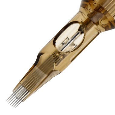 13 SEM (Soft Edge Magnum) Long Taper - Cartucce Aghi Tattoo Kwadron - 20 pz 2