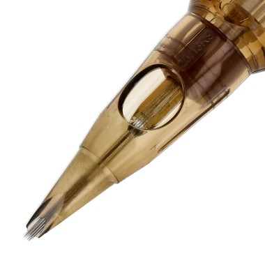 13 RS (Round Shader) Long Taper - Cartucce Aghi Tattoo Kwadron - 20 pz 2