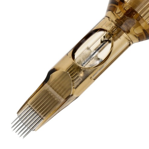 15 SEM (Soft Edge Magnum) Long Taper - Cartucce Aghi Tattoo Kwadron - 20 pz