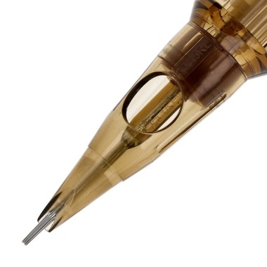 15 RL (Round Liner) Long Taper - Cartucce Aghi Tattoo Kwadron - 20 pz 2