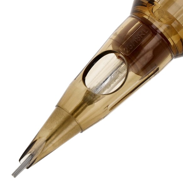 18 RL (Round Liner) Long Taper - Cartucce Aghi Tattoo Kwadron - 20 pz