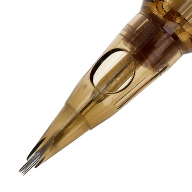 18 RS (Round Shader) Long Taper - Cartucce Aghi Tattoo Kwadron - 20 pz 2