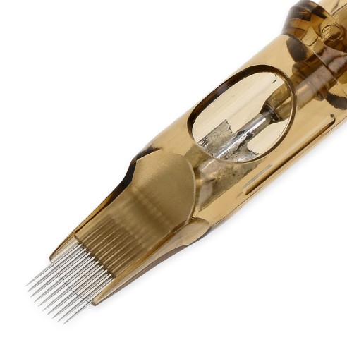 19 SEM (Soft Edge Magnum) Long Taper - Cartucce Aghi Tattoo Kwadron - 20 pz