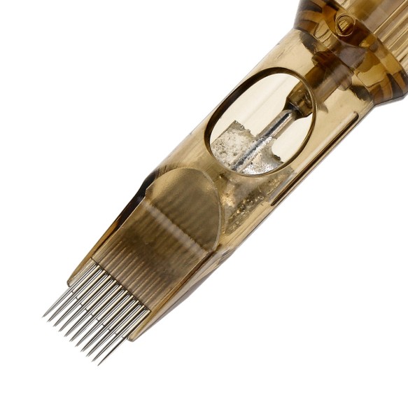 21 MG (Magnum) Long Taper - Cartucce Aghi Tattoo Kwadron - 20 pz
