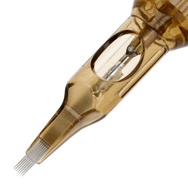 07 FL (Flat) 0,35 mm Long Taper - Cartucce Aghi Tattoo Kwadron - 20 pz 2