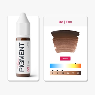 02 FOX - The Pigment - 15ml - Pigmento PMU REACH 2