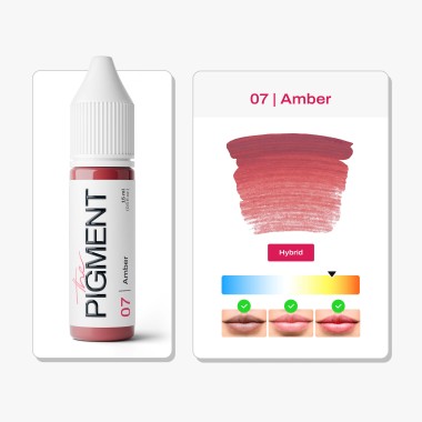 07 AMBER - The Pigment - 15ml - Pigmento PMU REACH 2