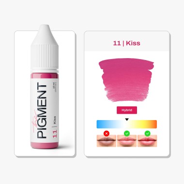 11 KISS - The Pigment - 15ml - Pigmento PMU REACH 2