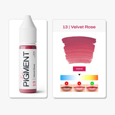 13 VELVET ROSE - The Pigment - 15ml - Pigmento PMU REACH 2