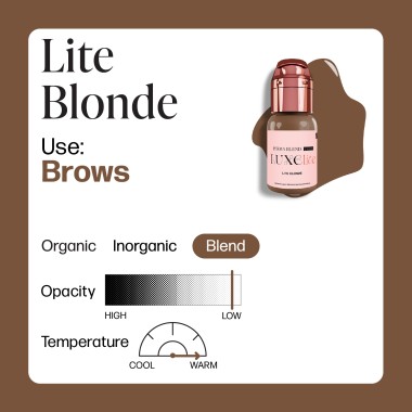 LITE BLONDE - Perma Blend Luxe Lite - 15ml - Pigmento PMU REACH 2