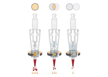 1P (1 punta) 0,30mm - Cartucce DIGITAL REVO per PMU - 15pz miaopera
