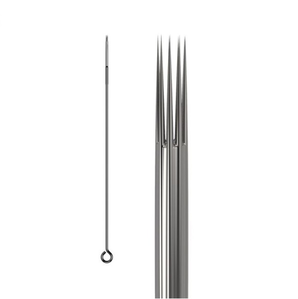 05 RS Aghi Tradizionali Dormouse - 0,35mm - Long Taper - 50pz.