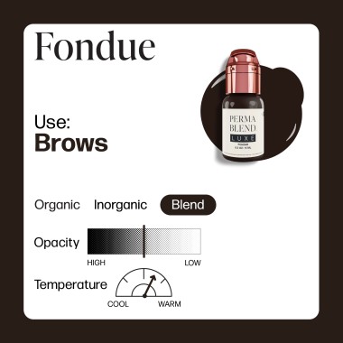 FONDUE - Perma Blend Luxe - 15ml - Pigmento PMU REACH 2