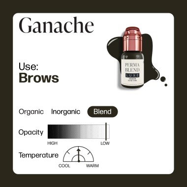 GANACHE - Perma Blend Luxe - 15ml - Pigmento PMU REACH 2