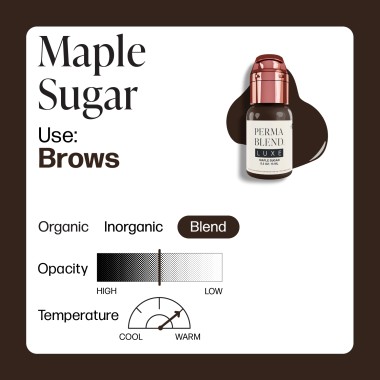 MAPLE SUGAR - Perma Blend Luxe - 15ml - Pigmento PMU REACH 2