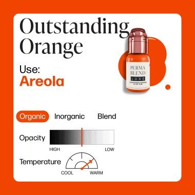 OUTSTANDING ORANGE - Perma Blend Luxe - 15ml - Pigmento PMU REACH 2
