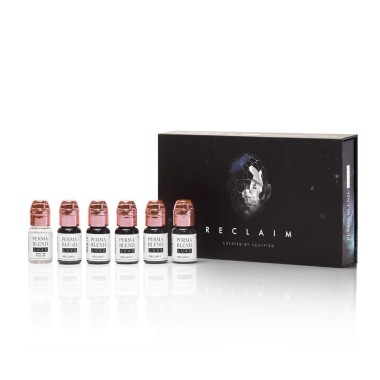 Stevey G. RECLAIM Set Trico - Perma Blend Luxe - 6x15ml - Pigmenti PMU REACH 2