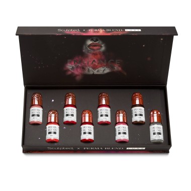 Carla Ricciardone ENHANCE Set - Perma Blend Luxe - 8x15ml - Pigmenti PMU REACH 2