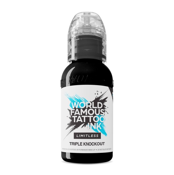 TRIPLE KNOCKOUT - World Famous Limitless - 30ml - Colore Tattoo REACH
