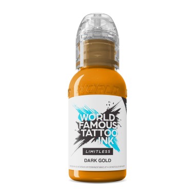 DARK GOLD - World Famous Limitless - 30ml - Colore Tattoo REACH