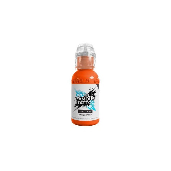 PURE ORANGE - World Famous Limitless - 30ml - Colore Tattoo REACH