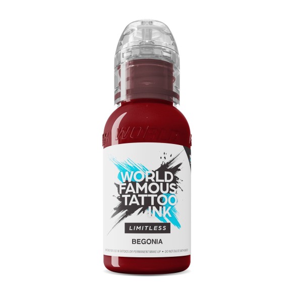 BEGONIA - Ryan Smith World Famous Limitless - 30 ml - Colore Tattoo REACH