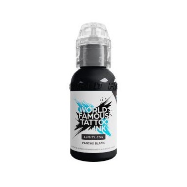 PANCHO BLACK V2 A.D. Pancho - World Famous Limitless - 30 ml - Colore Tattoo REACH