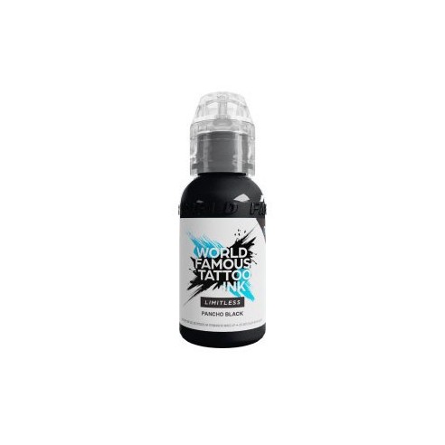 PANCHO BLACK V2 A.D. Pancho - World Famous Limitless - 30 ml - Colore Tattoo REACH