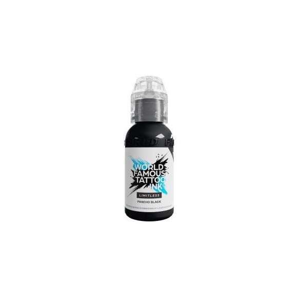 PANCHO BLACK V2 A.D. Pancho - World Famous Limitless - 30 ml - Colore Tattoo REACH