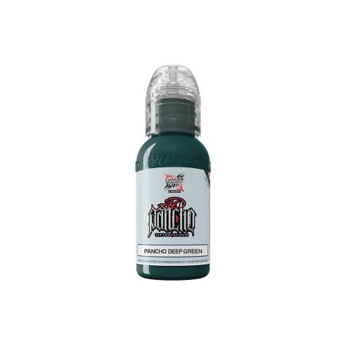 PANCHO DEEP GREEN A.D. Pancho - World Famous Limitless - 30 ml - Colore Tattoo REACH