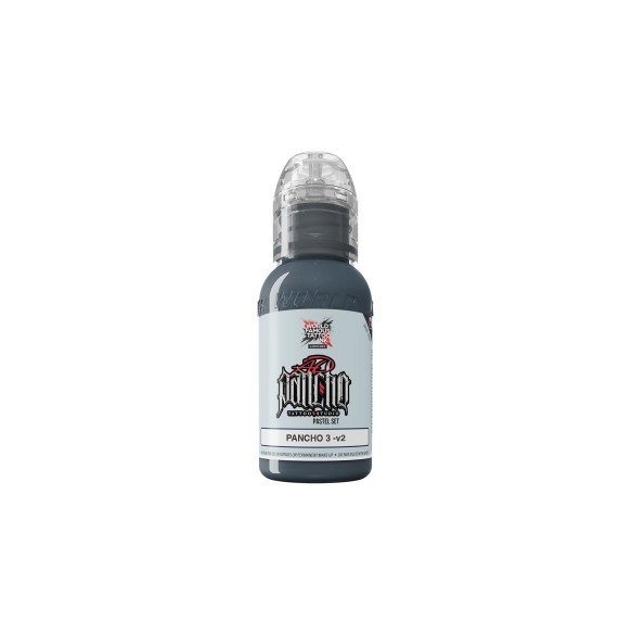 A.D. Pancho PASTEL GREY Set V2 - World Famous Limitless - 6 × 30 ml - Colori Tattoo REACH