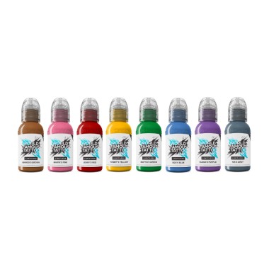 The MAMBO DESTRUTTURATO Family Set - World Famous Limitless - 8 × 30 ml - Colori Tattoo REACH