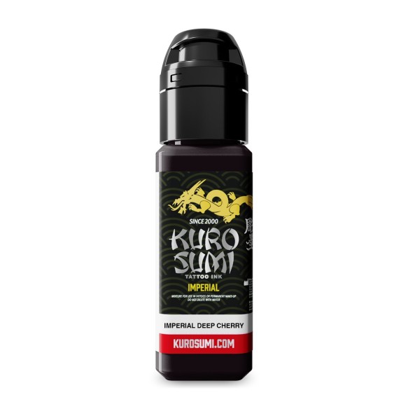 DEEP CHERRY - Kuro Sumi Imperial - 44ml - Colore Tattoo REACH