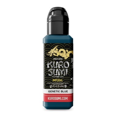 GENETIC BLUE Nicole Zulianello - Kuro Sumi Imperial - 44 ml - Colore Tattoo REACH