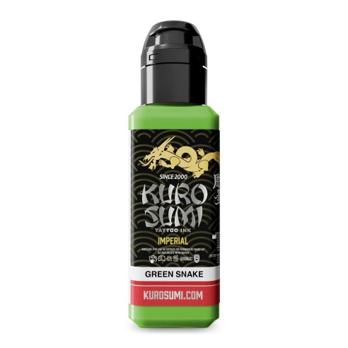 GREEN SNAKE - Kuro Sumi Imperial - 44ml - Colore Tattoo REACH