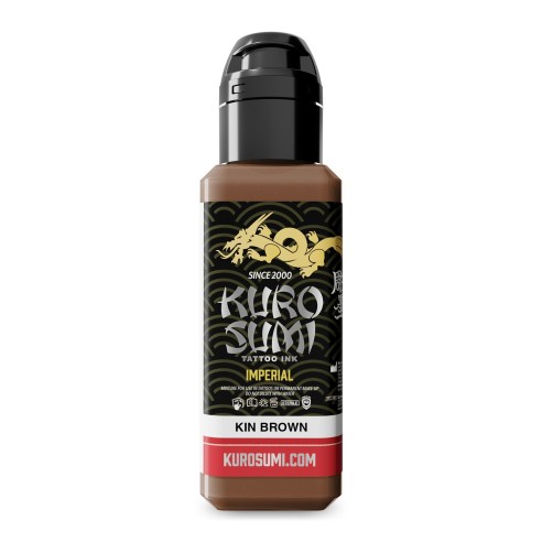 KIN BROWN Nicole Zulianello - Kuro Sumi Imperial - 44 ml - Colore Tattoo REACH