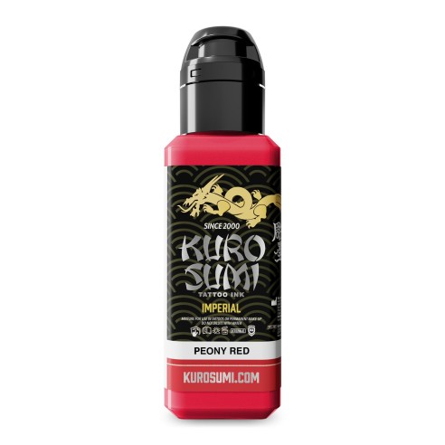 PEONY RED - Kuro Sumi Imperial - 44ml - Colore Tattoo REACH