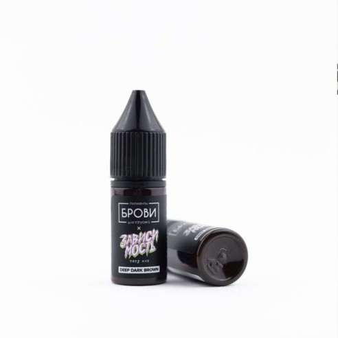 DEEP DARK BROWN Brovi - Pigmento PMU per Pelle Sintetica - 5ml